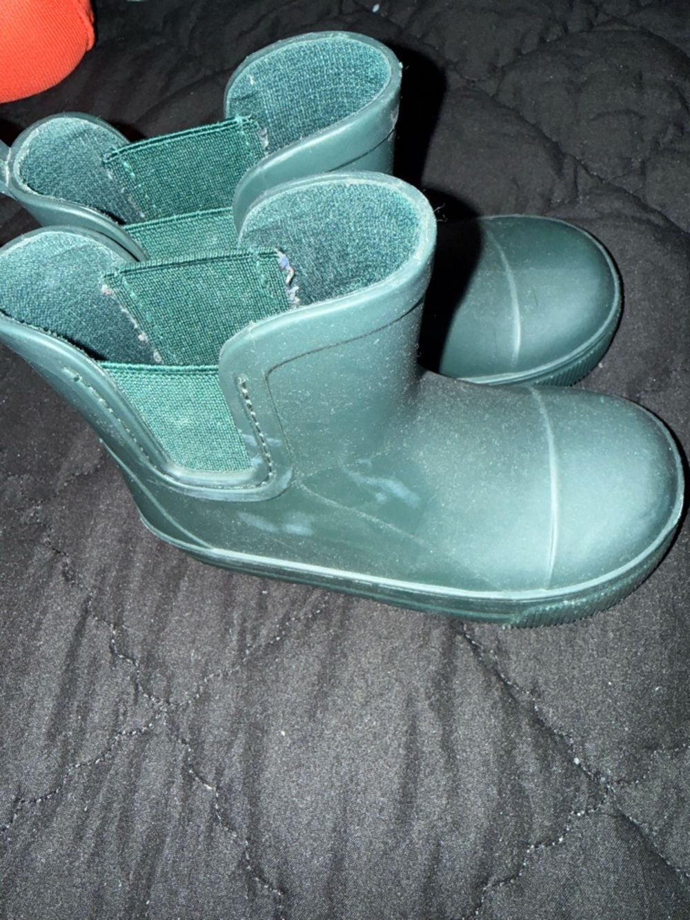 GAP Kids Green Rubber Rain Boots